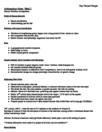 Anthro NOtes, Week 2