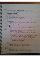 Modern Sociological Theory week 2