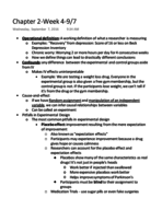 Psych II Week 4 Chapter 2 continued