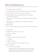 HDFS 1070 Intro and Chapter 1 Notes