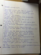 Straub's Responding to Student Work Notes