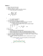 Stats Chapter 3 Notes