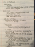 Microbiology : Week 1