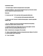 French Exam 1 study guide 