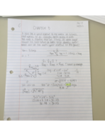 Physics notes week 3