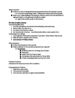 Week 1 notes 