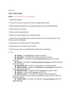 ECON 2023 Test 1 STUDY GUIDE