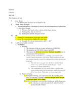 Week 1 BIO 140 Cresawn Notes Pt. 2