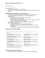American Government Week 4 Notes