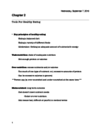 BIO 1050-02 Chapter 2 Notes