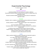 Experimental Psychology week 3