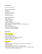 COM 100 WEEK 3 NOTES