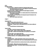 PSY 320 Week 3 Notes