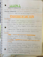 Biology study guide for first exam