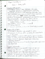 Exam 1 Study Guide