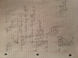 Physics 180A Week 2 Notes