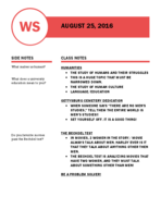 August 25, 2016-W.S