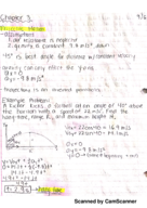 Physics 201 Week 3 Notes