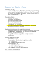Chapter 1 Notes