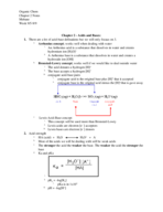 Organic Chem Week 3 Notes