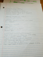 speech preparation notes