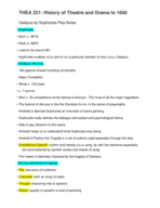 THEA 221, Week 3 Notes