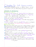 Biology 3 Exam 1 Review