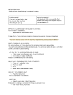 General Psychology: September 2-September 9