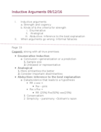 Inductive Arguments