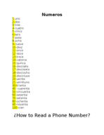 Numeros 