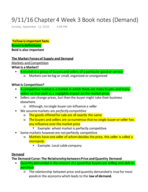 EC Week 3 Chapter 4 (Demand Half) Book and Lecture Notes