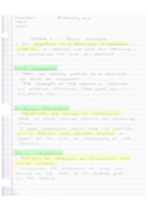 Basic Philosophy Concepts - PHIL 1010 (Week 1 - Lecture 1)