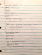 Endocrinology-lecture 2 notes