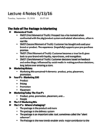 PKG 101 Lecture 4 Notes