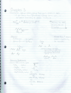 Organic Chemistry 127 Chapter 3 notes