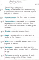 Social Psyc 335: Week 3 Textbook and Lecture Notes