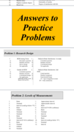 Exam 1 Study Guide with Answers 