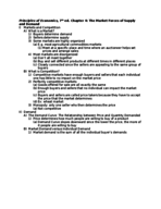 Econ 10A, Chapter 4 Notes