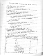 Organic Chemistry I Notes- Whole Course