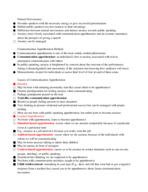 Chapter 2 and 3 Notes