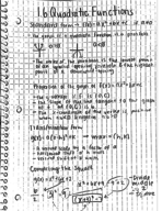 1.6 Quadratic Functions