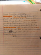 Fine Arts Week 5 notes