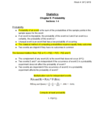 Baisc Statistics Week 4 