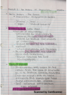 Psychology Notes, Module One. (PowerPoint)