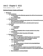 Gen Bio Ch. 5