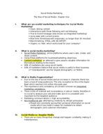 Chapter One Notes
