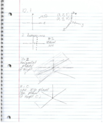 Calculus III Notes for test 1
