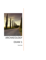 Exam 1 Study Guide