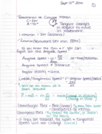 Physics Notes on Work and Kepler's Laws