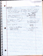 Physics Week 3 Class Notes